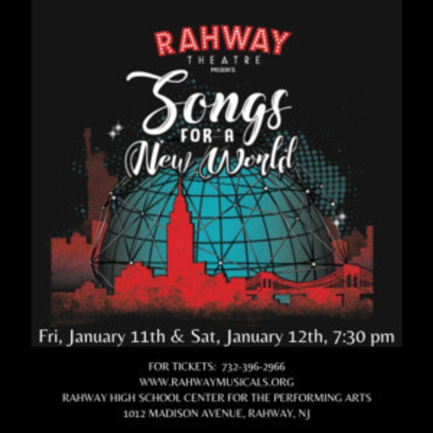 Rahway High School Presents Jason Robert Brown's SONGS FOR A NEW WORLD  Image