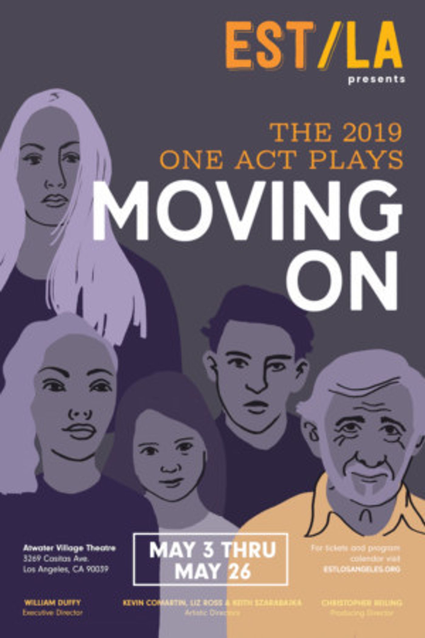 EST/;LA Presents MOVING ON: The One-Acts 2019; Opens May 3  Image