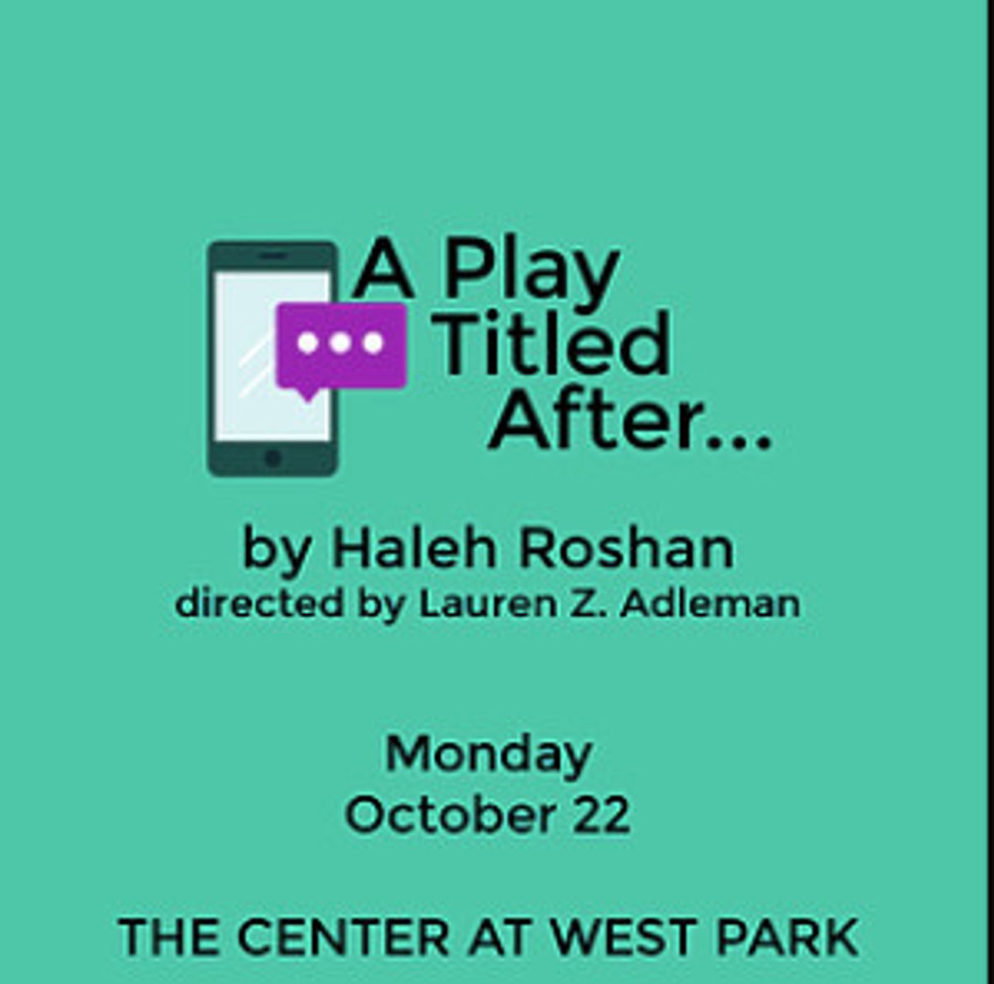 Cast Announced For Developmental Presentation Of A PLAY TITLED AFTER...  Image