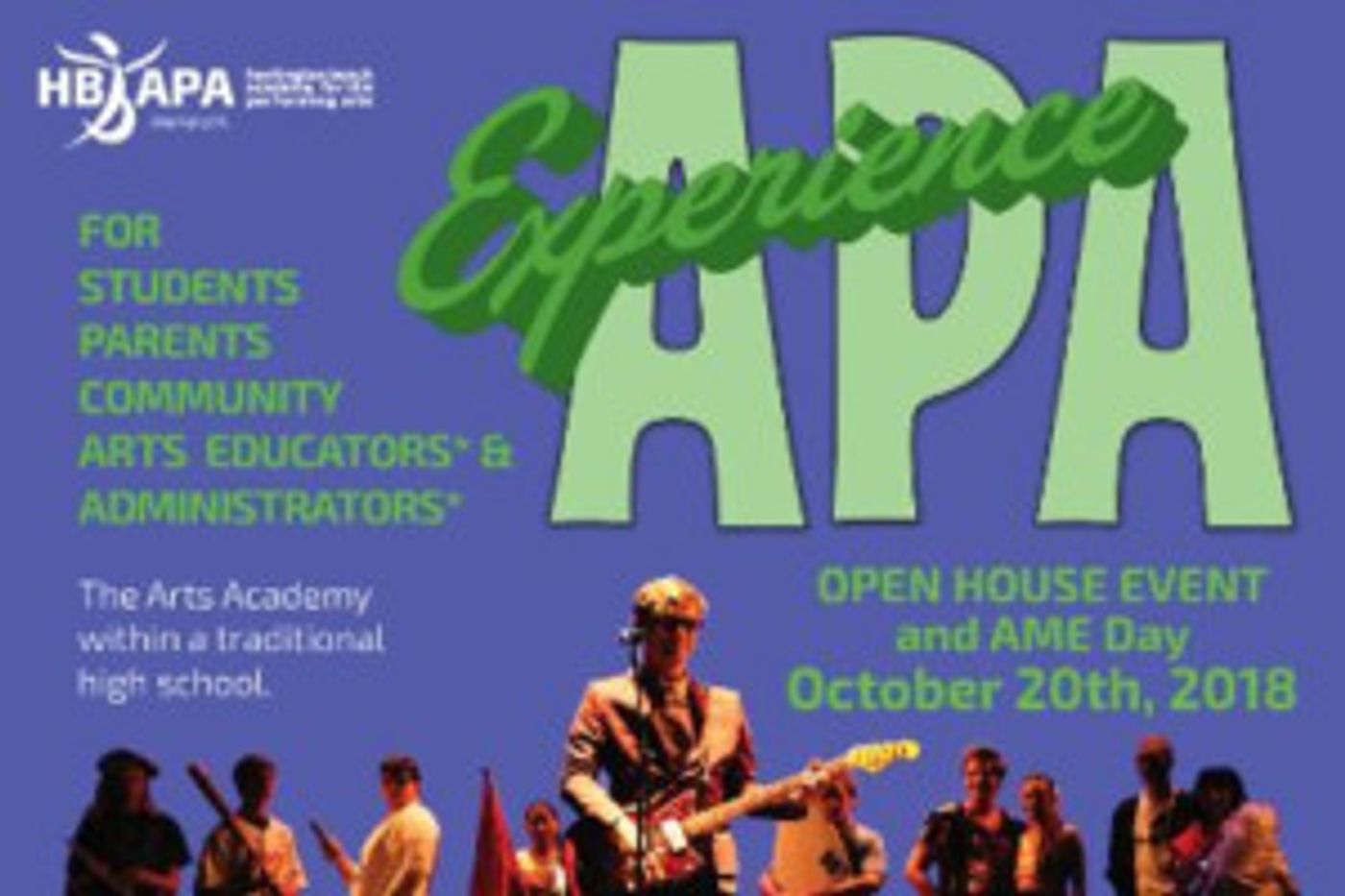 Academy for the Performing Arts' Announces 2018 Open House  Image