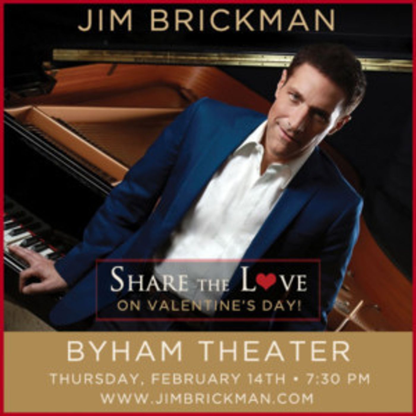 Jim Brickman Comes to The Byham Theater  Image