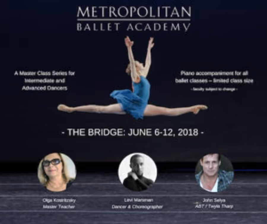 Metropolitan Ballet Academy Announces Guest Teaching Artists For THE BRIDGE Image