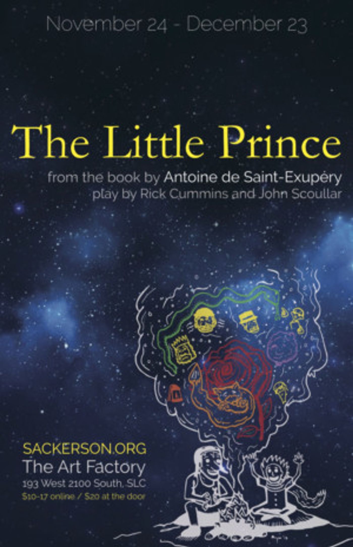 Join Sackerson This Holiday Season for the Premiere of THE LITTLE PRINCE  Image