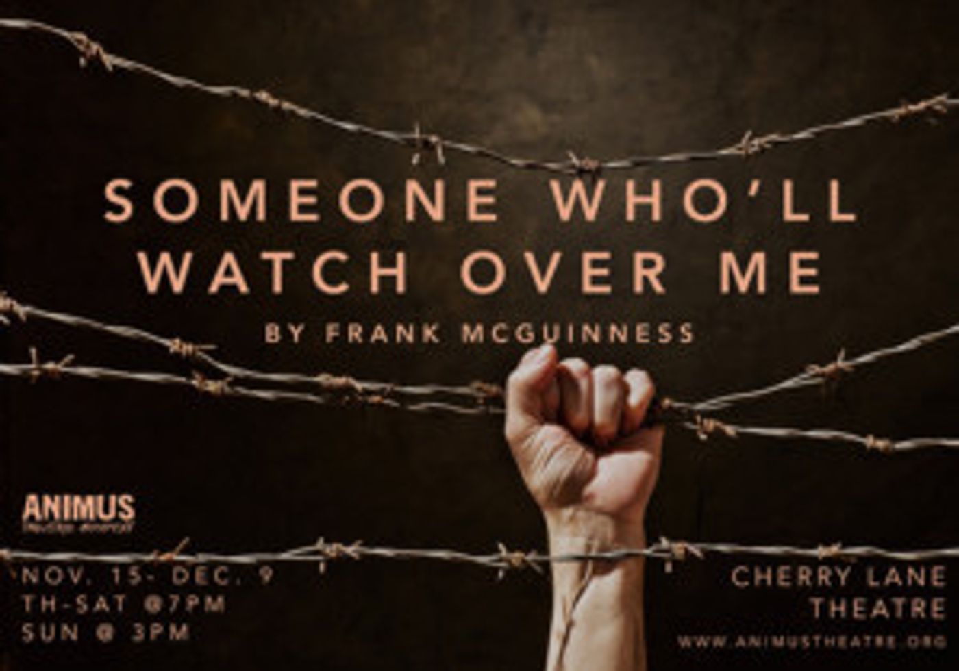 Animus Theatre Company Revives SOMEONE WHO'LL WATCH OVER ME  Image