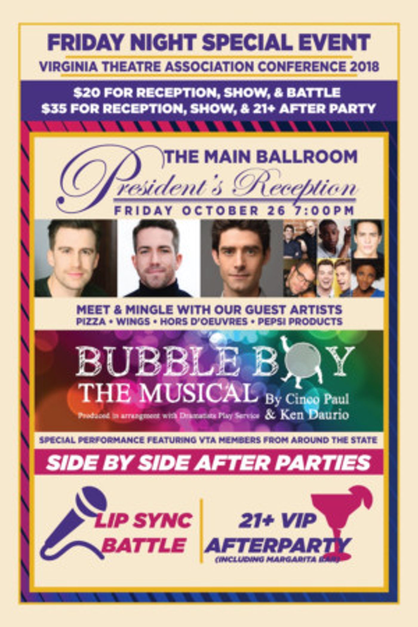 Virginia Theatre Association Will Host its President's Reception And Staged Reading Of BUBBLE BOY The Musical  Image