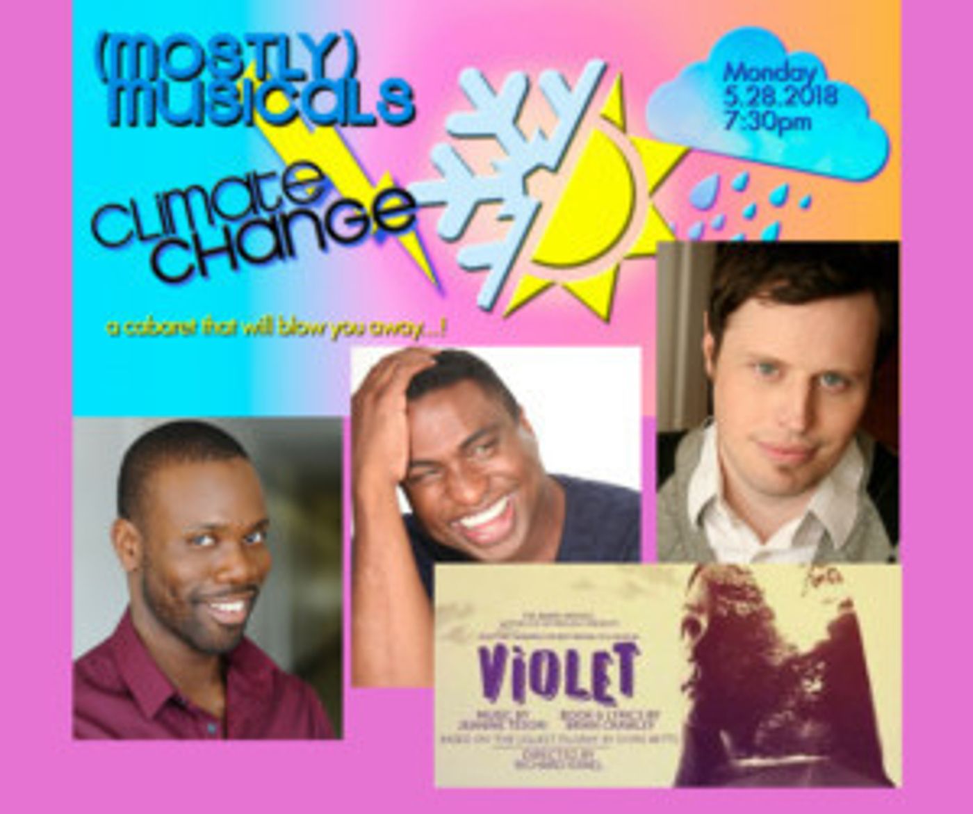 Additional Performers Forecast For (mostly)musicals' CLIMATE CHANGE Monday Night At Vitello's  Image