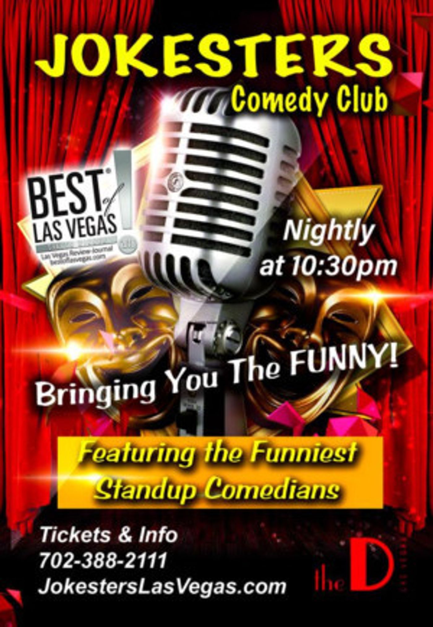 Jokesters Comedy Club Brings Nightly Funny To Las Vegas  Image