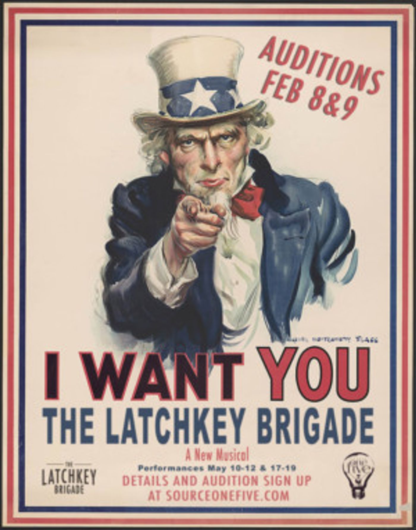 Source One Five Announces Auditions For THE LATCHKEY BRIGADE  Image