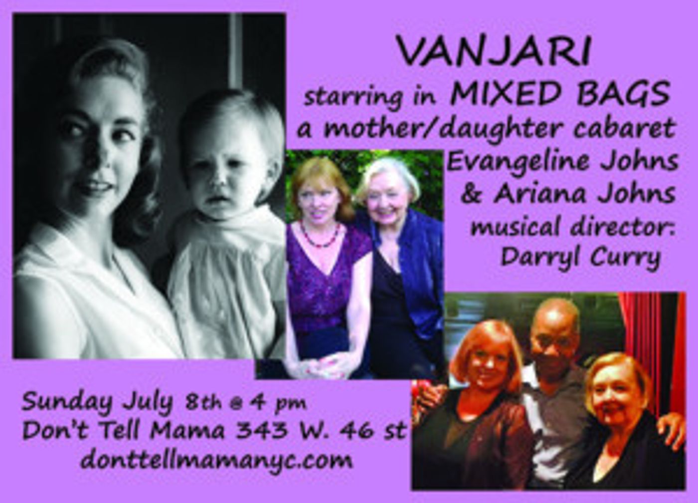 VANJARI: The Mother/Daughter Cabaret Debuts June 8th  Image