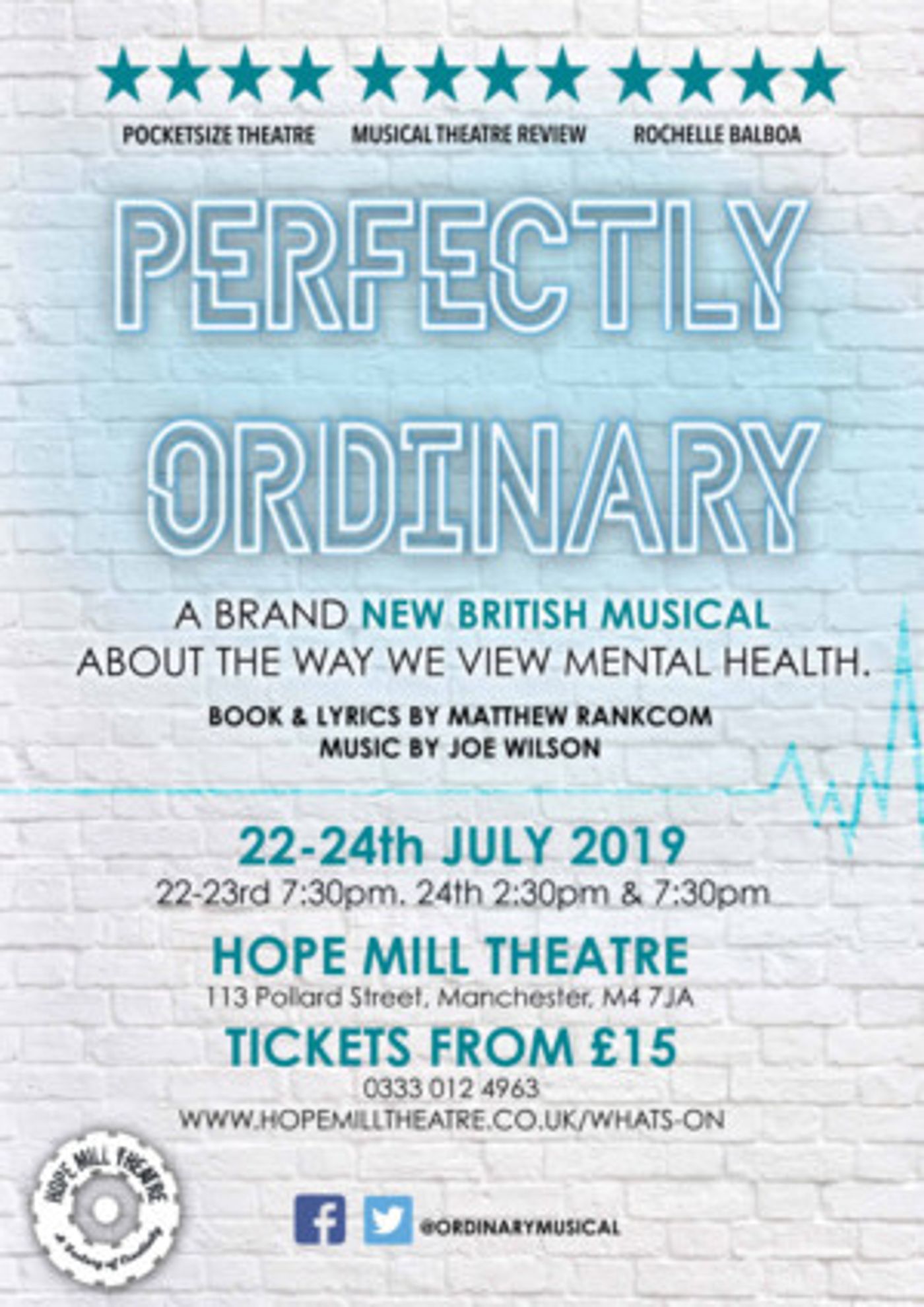 Mental Health Musical To Be Staged At The Hope Mill Theatre  Image