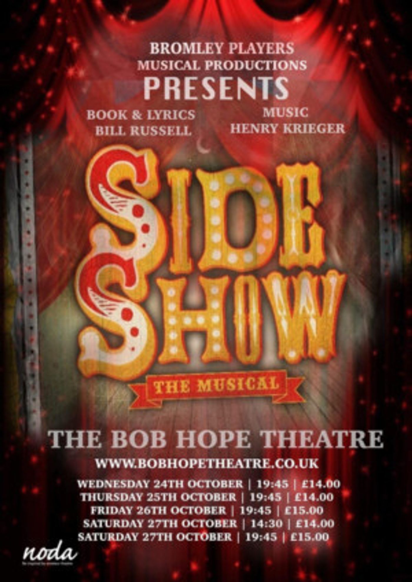 Bromley Players Present SIDE SHOW At The Bob Hope Theatre  Image