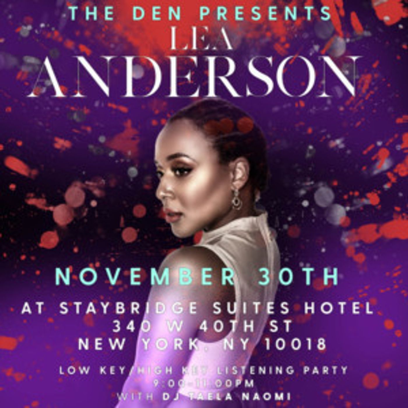 The Den Presents Singer Lea Anderson  Image