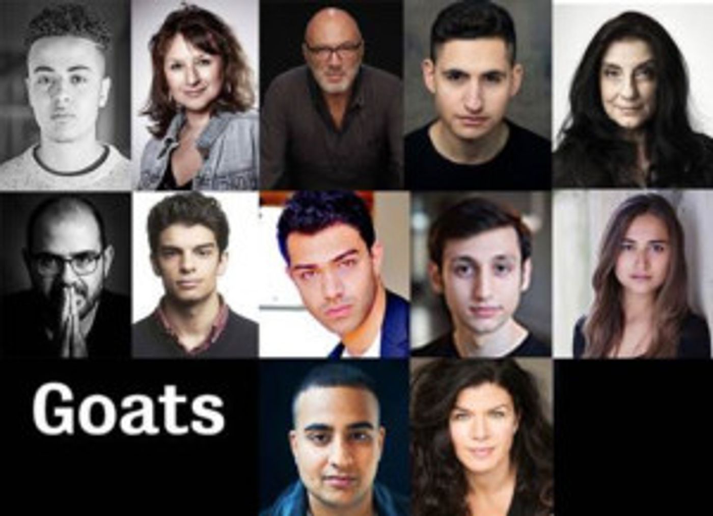Ali Barouti, Ishia Bennison, Carlos Chahine, and More to Star in GOATS at Royal Court Theatre  Image