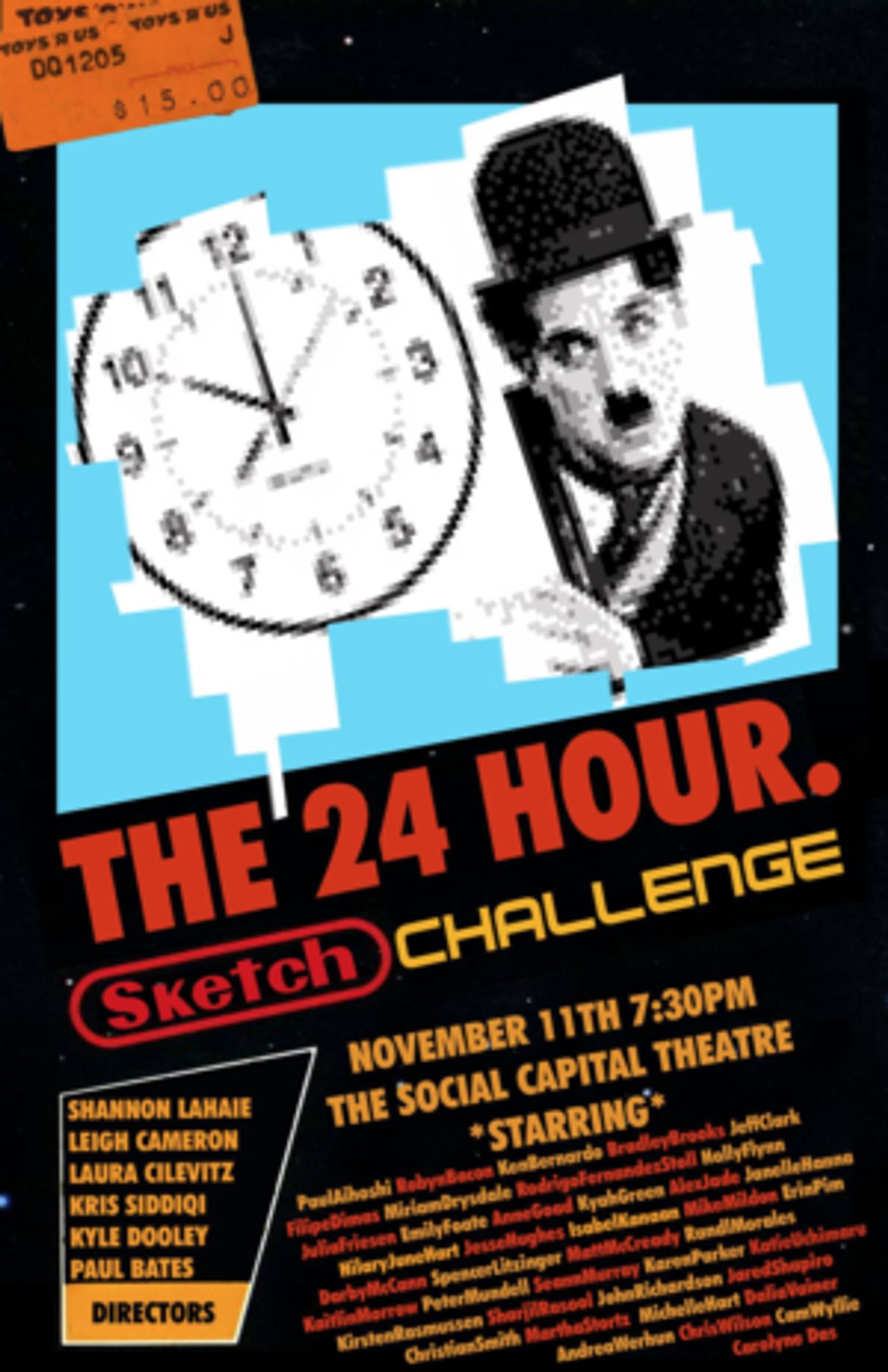You Won't Find More Toronto Comedy Talent In One Place - 24 Sketch Challenge Returns 11/11  Image