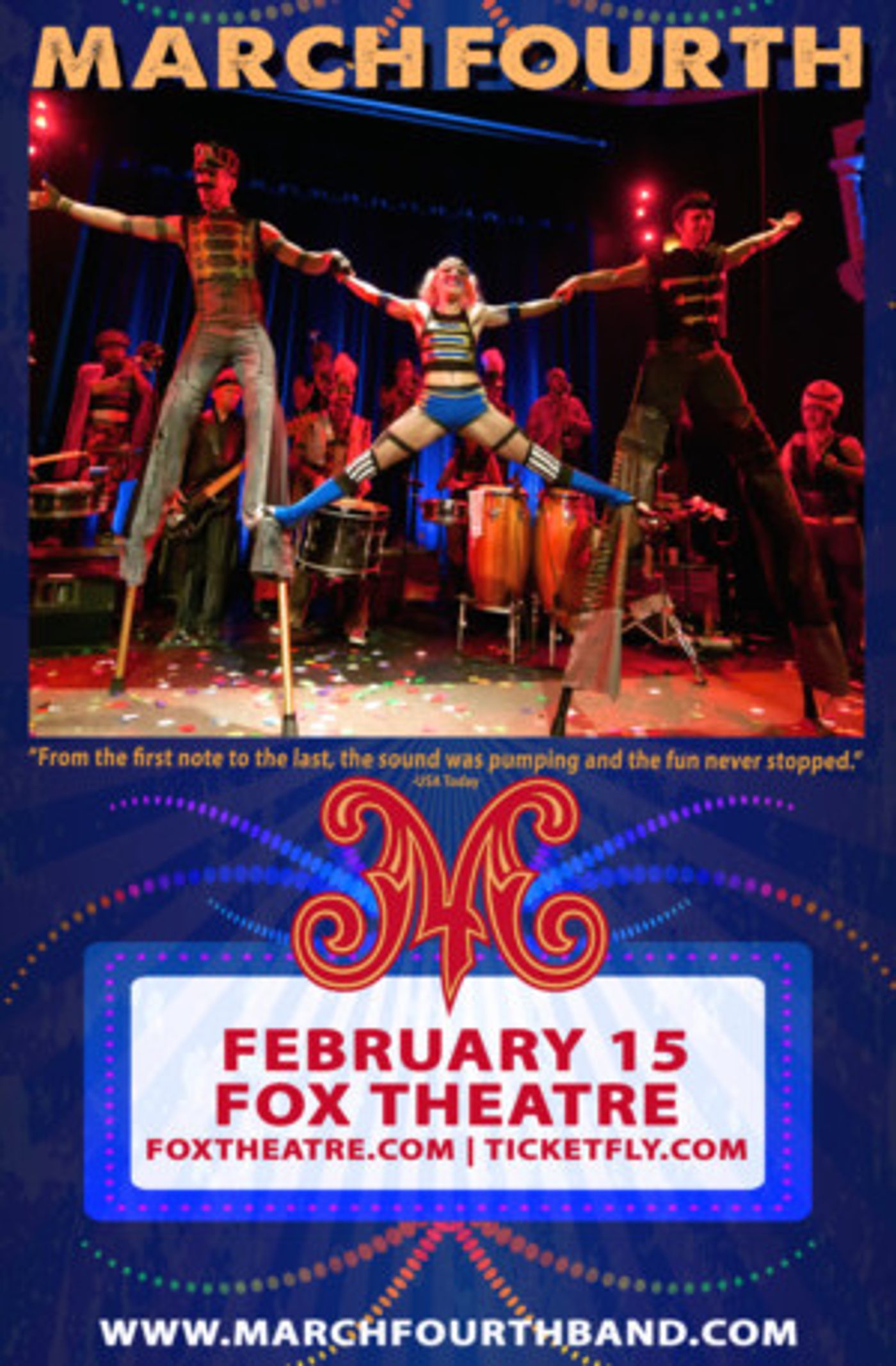 MARCHFOURTH Comes to the Fox Theatre This February Image