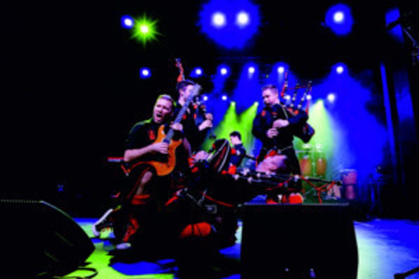 Original Bagpipe Band Red Hot Chilli Pipers Celebrate 15 Years With Warrington Gig Image
