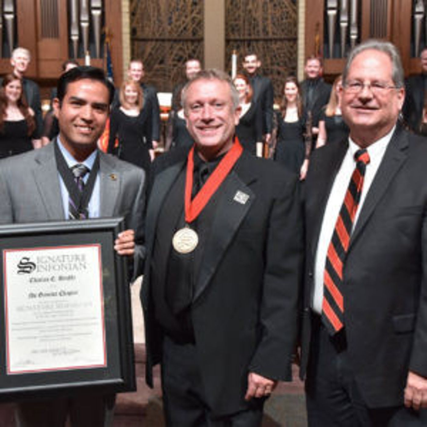 Charles Bruffy Recognized With Signature Sinfonia Award  Image
