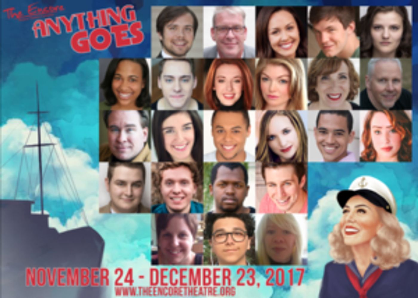 ANYTHING GOES Comes to The Encore Theatre Image