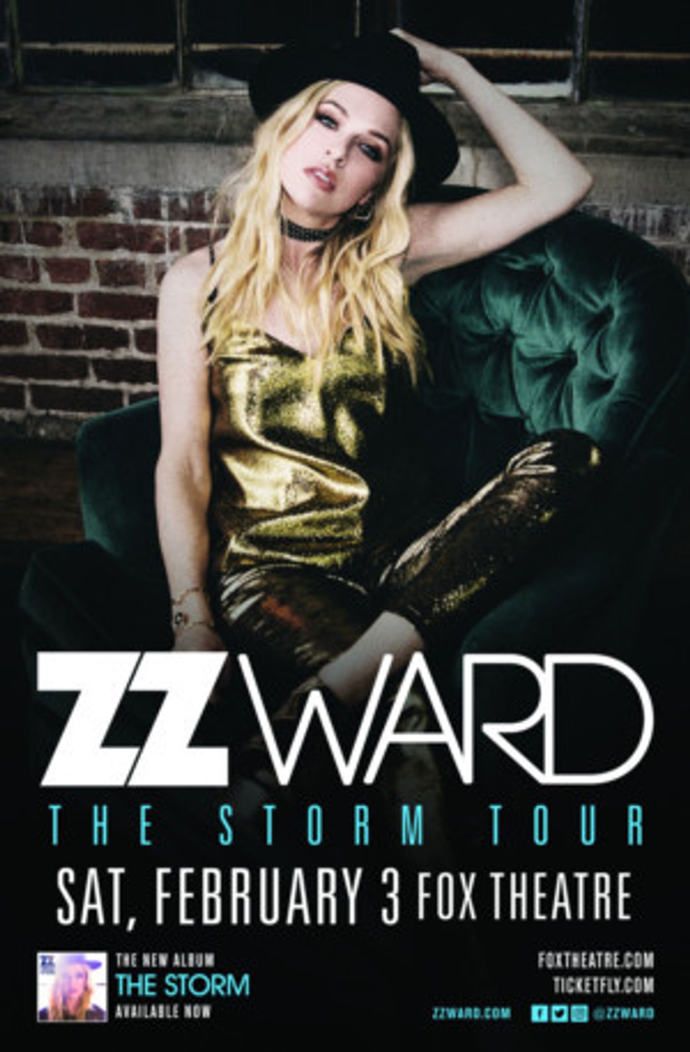 ZZ WARD Comes to Fox Theatre This February  Image
