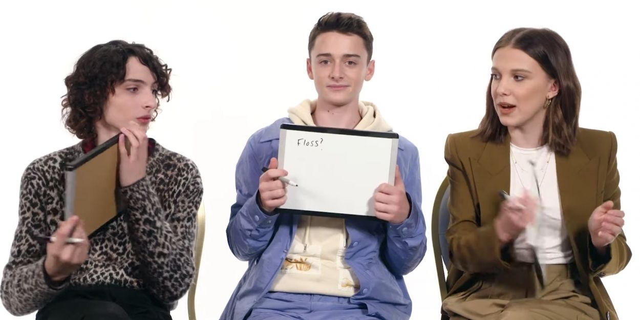 VIDEO: STRANGER THINGS Cast Takes The Best Friends Challenge Video