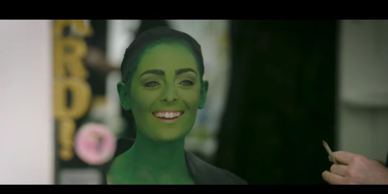 VIDEO: WICKED Star Hannah Corneau Gets Greenified In New Behind The Scenes Video Video