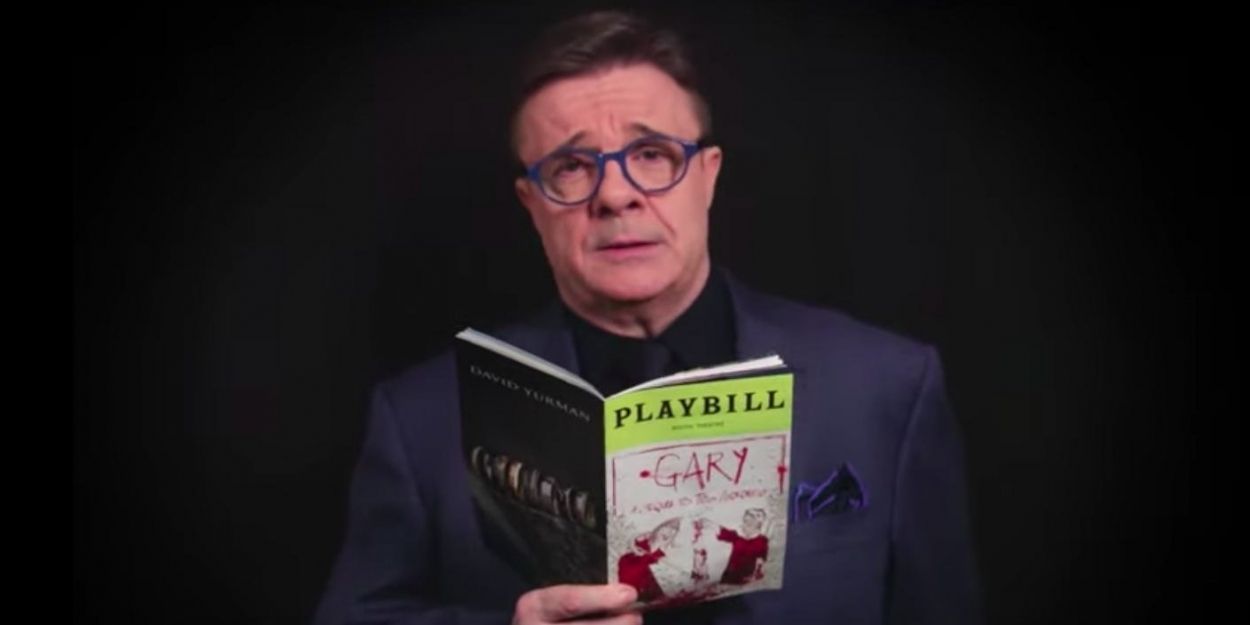 VIDEO: Nathan Lane Performs Dramatic Reading of a Playbill Video