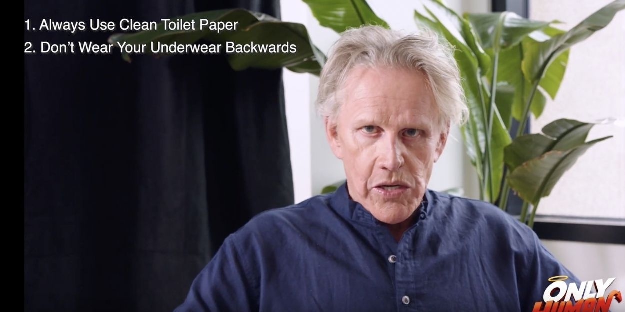 VIDEO: Gary Busey Shares the Ten Commandments of ONLY HUMAN Video