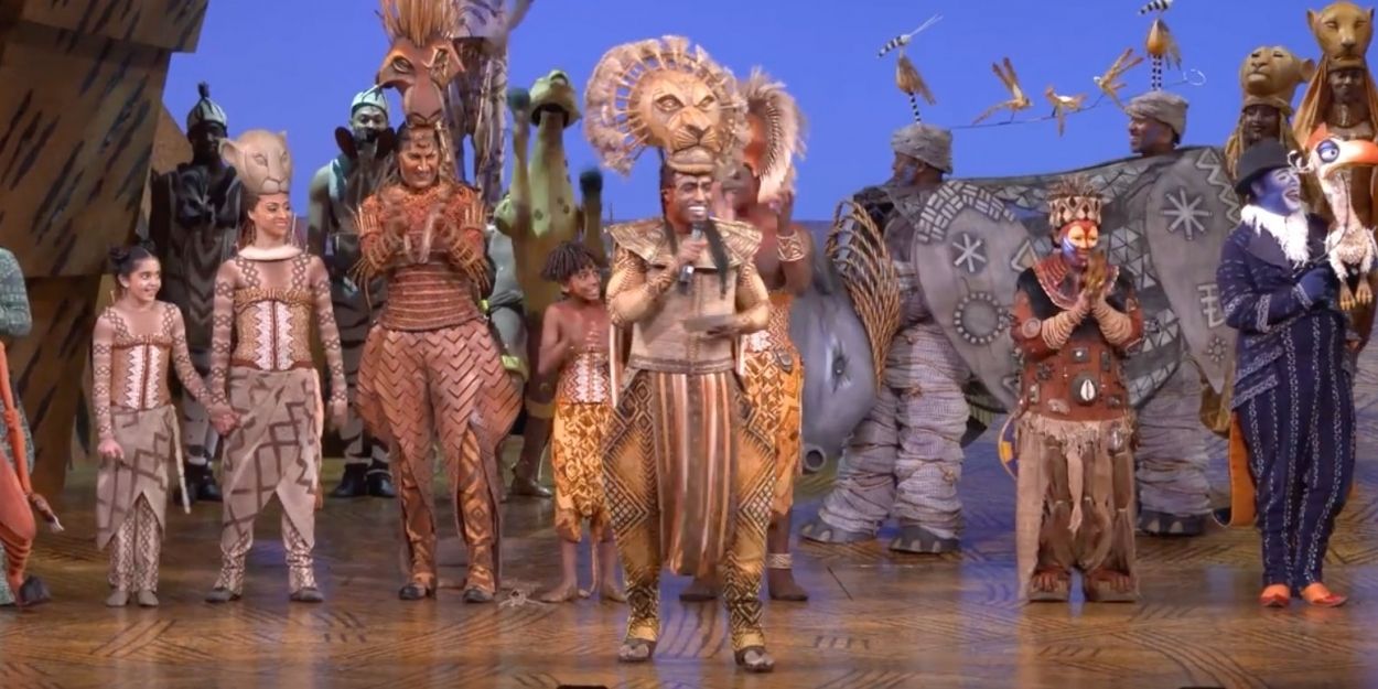 VIDEO: THE LION KING Celebrates Remarkable 9000th Performance Video
