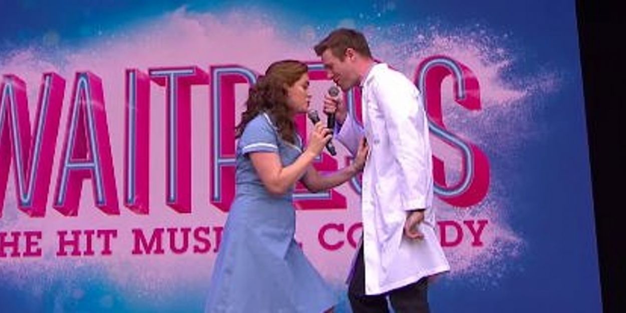 VIDEO: Lucie Jones and the Cast of WAITRESS Perform at West End Live Video