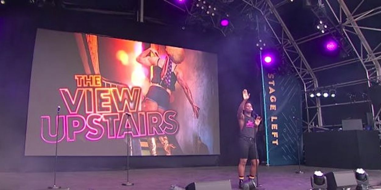 VIDEO: THE VIEW UPSTAIRS Performs at West End Live Video