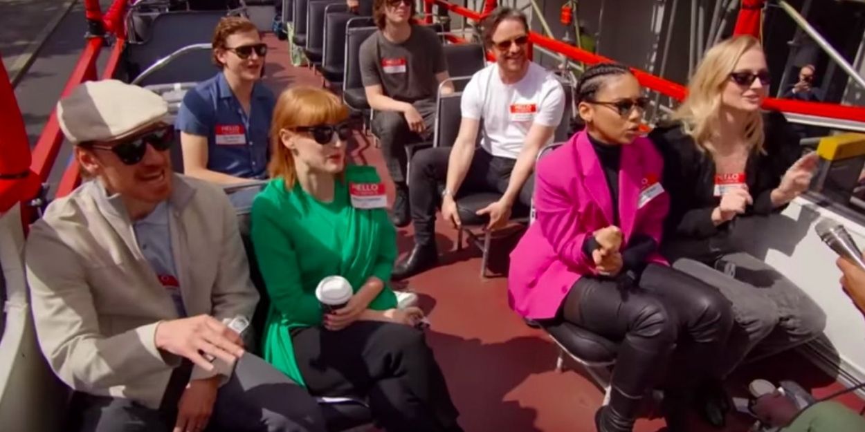 VIDEO: DARK PHOENIX Cast Tours London in a Double Decker Video