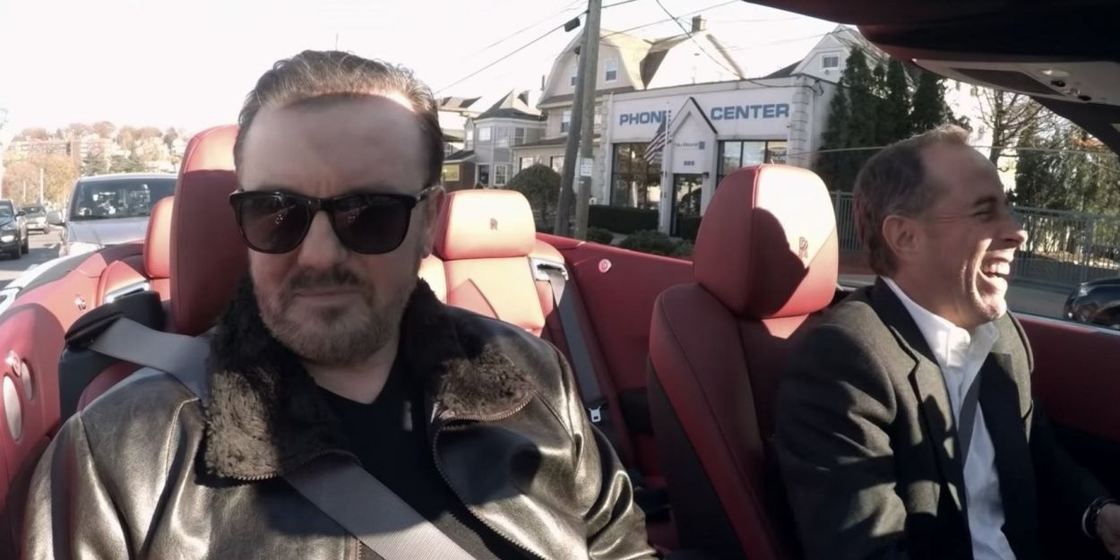 VIDEO: Netflix Shares Clip From New Ricky Gervais Episode of COMEDIANS IN CARS Video