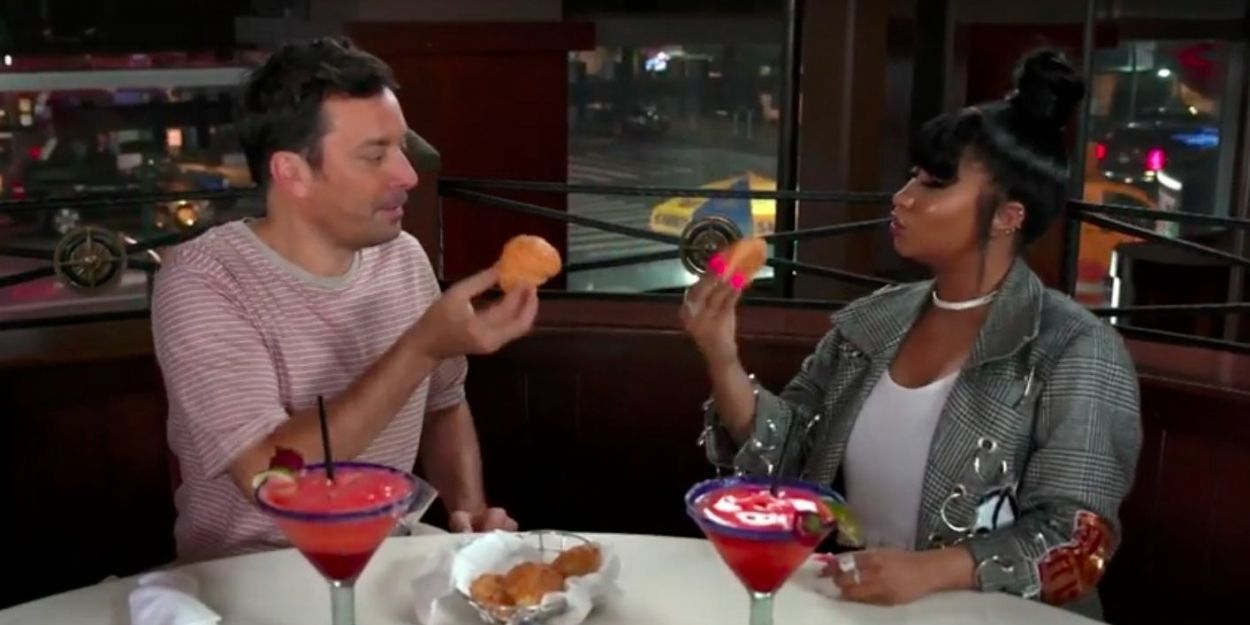 VIDEO: Nicki Minaj and Jimmy Fallon Go On a Dinner Date to Red Lobster Video
