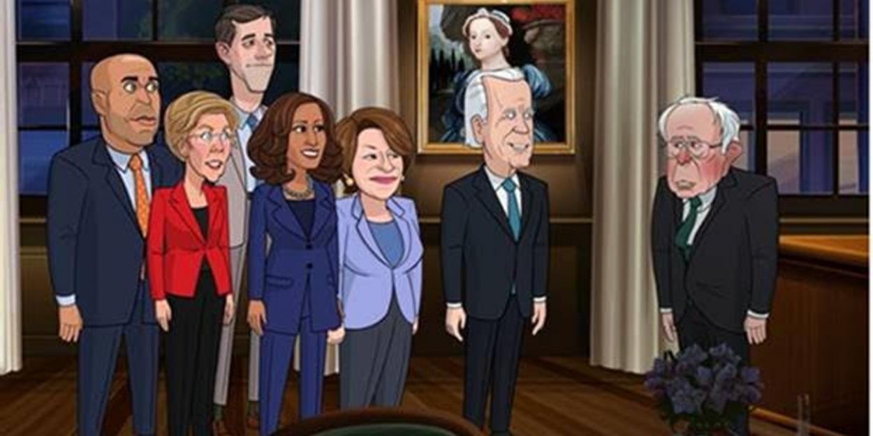 VIDEO: OUR CARTOON PRESIDENT Responds to Democratic Presidential Primary Debates… Video
