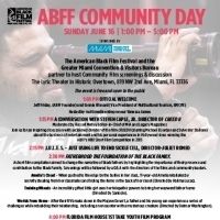 American Black Film Festival Presents Community Day Showcase, June 16