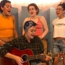 VIDEO: THE PROM's Four Emmas Perform Acoustic Rendition of 'Unruly Heart'