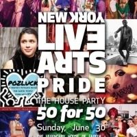 Lineup Announced for LIVE ARTS PRIDE 2019: THE HOUSE PARTY - 50 FOR 50