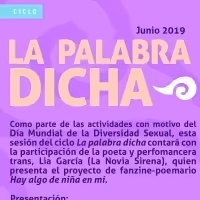 La artista trans Lia García realizará performance con motivo del Día Mundial de la…