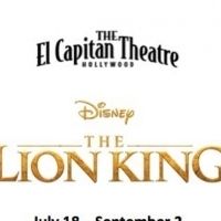 El Capitan Theatre Presents Disney's THE LION KING