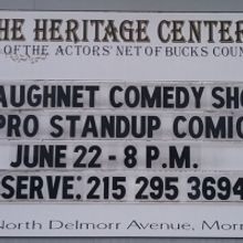 LaughNET Standup Comic Show Comes to Heritage Center in Morrisville