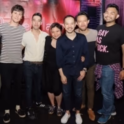 Photo Flash: Vichet Chum, Alton Alburo, Jon Norman Schneider and Will Seefried in Pride Plays' Reading of Chay Yew's A LANGUAGE OF THEIR OWN at Rattlestick