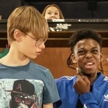 Photo Flash: In Rehearsal with THE SECRET DIARY OF ADRIAN MOLE AGED 13 3/4