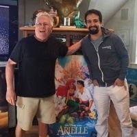 Photo: Lin-Manuel Miranda & Alan Menken Get To Work On A New Song For THE LITTLE…