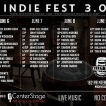 Nashville's Best Kept Musical Secret IndieFest 3.0 Set For June 6-9