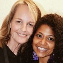 Photo Flash: Helen Hunt, Laura Osnes and More Visit OKLAHOMA!