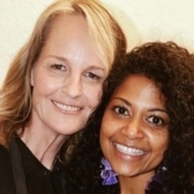 Photo Flash: Helen Hunt, Laura Osnes and More Visit OKLAHOMA!