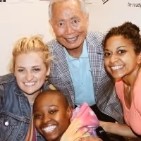 Photo Flash: George Takei Visits OKLAHOMA!