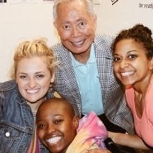 Photo Flash: George Takei Visits OKLAHOMA!