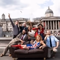 Photo Flash: Iconic FRIENDS Image Re-created to Mark West End Premiere of EDUCATION…