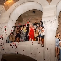 Photo Coverage: MOULIN ROUGE! Cast Celebrates First Preview on the Fire Escape at…